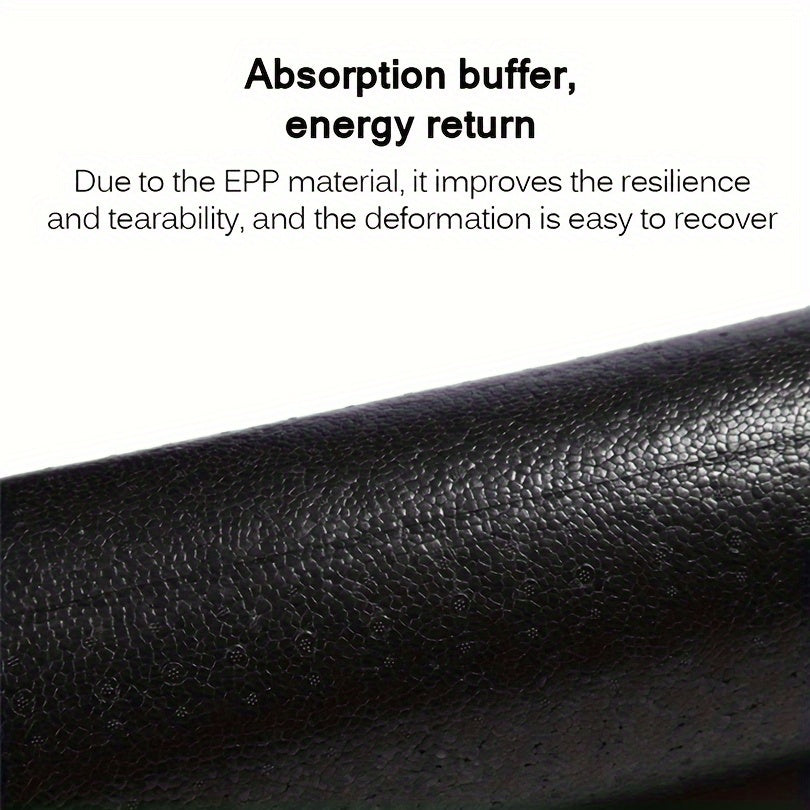 NNETM Yoga Foam Roller for Muscle Massage, Stretching & Relaxation(Black)-3