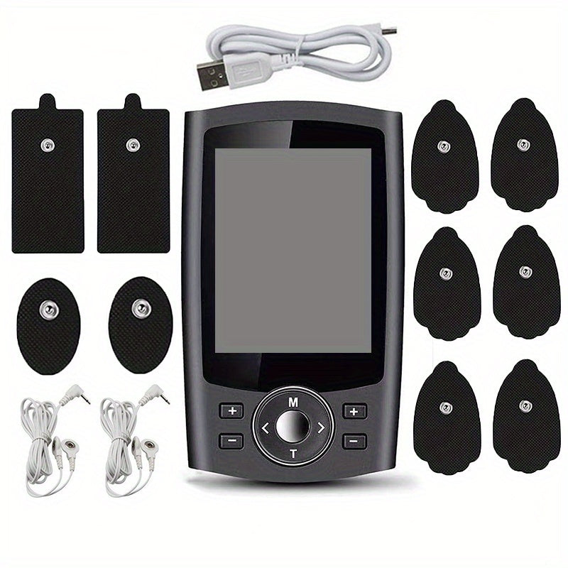 Digital TENS Muscle Stimulator – 36 Modes EMS Acupuncture(Black)-4