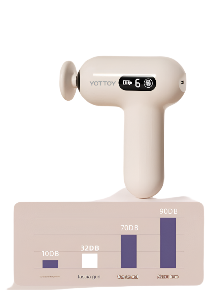 NNETB Portable Fascia Massage Gun - 6-Speed-1