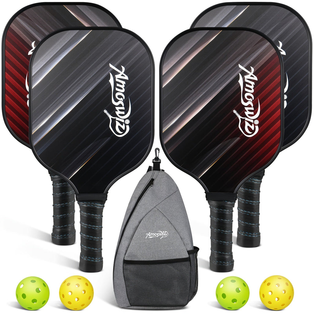 NNETM Pickleball Paddle Set with Balls & Bag (4pcs)-0