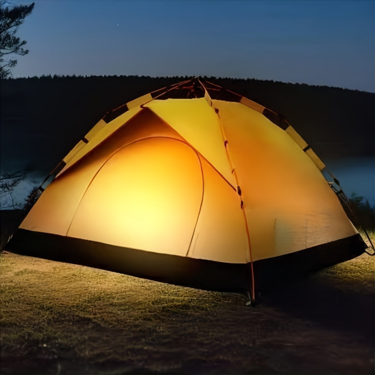 NNETM Tent Waterproof Instant Camping Shelter (4-Person)-3