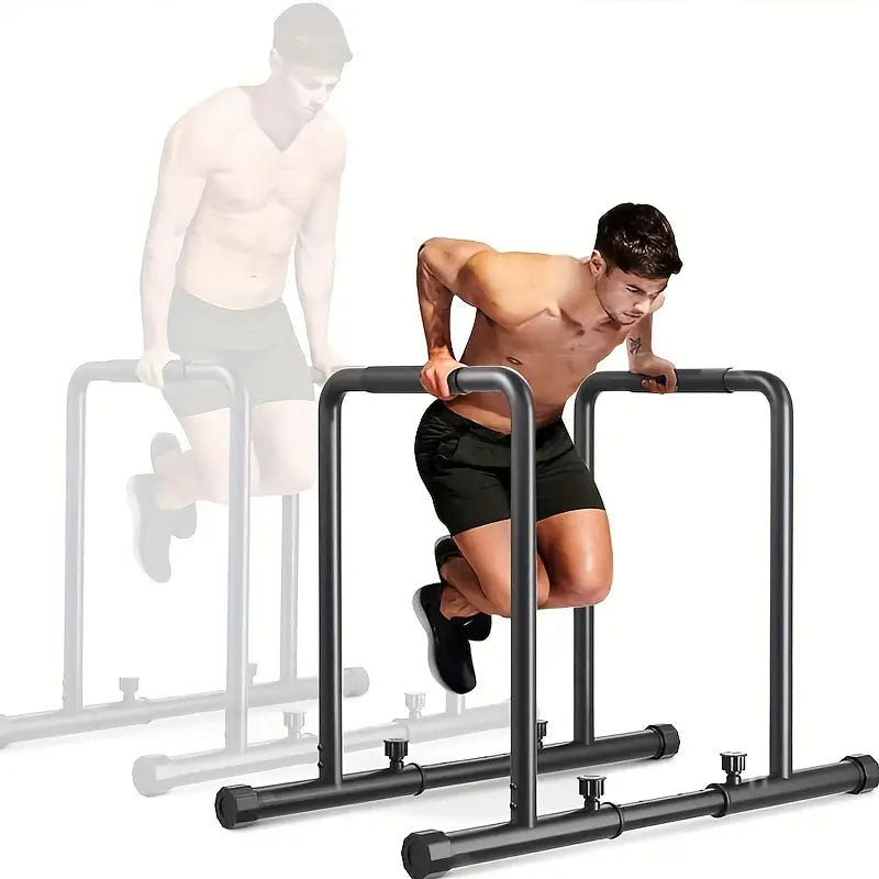 Heavy Duty Adjustable Dip & Pull-Up Bars