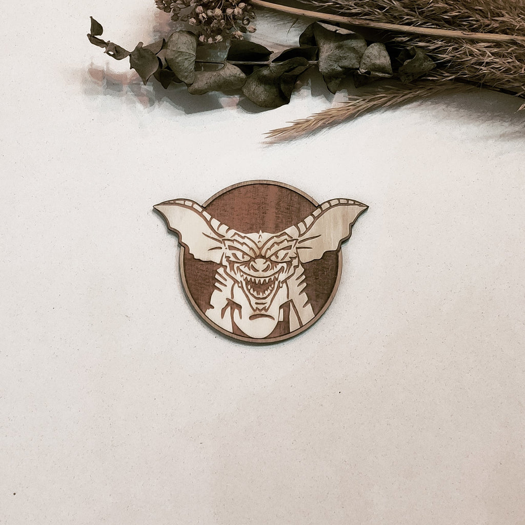 Set of 4 Gremlins Wooden Coasters