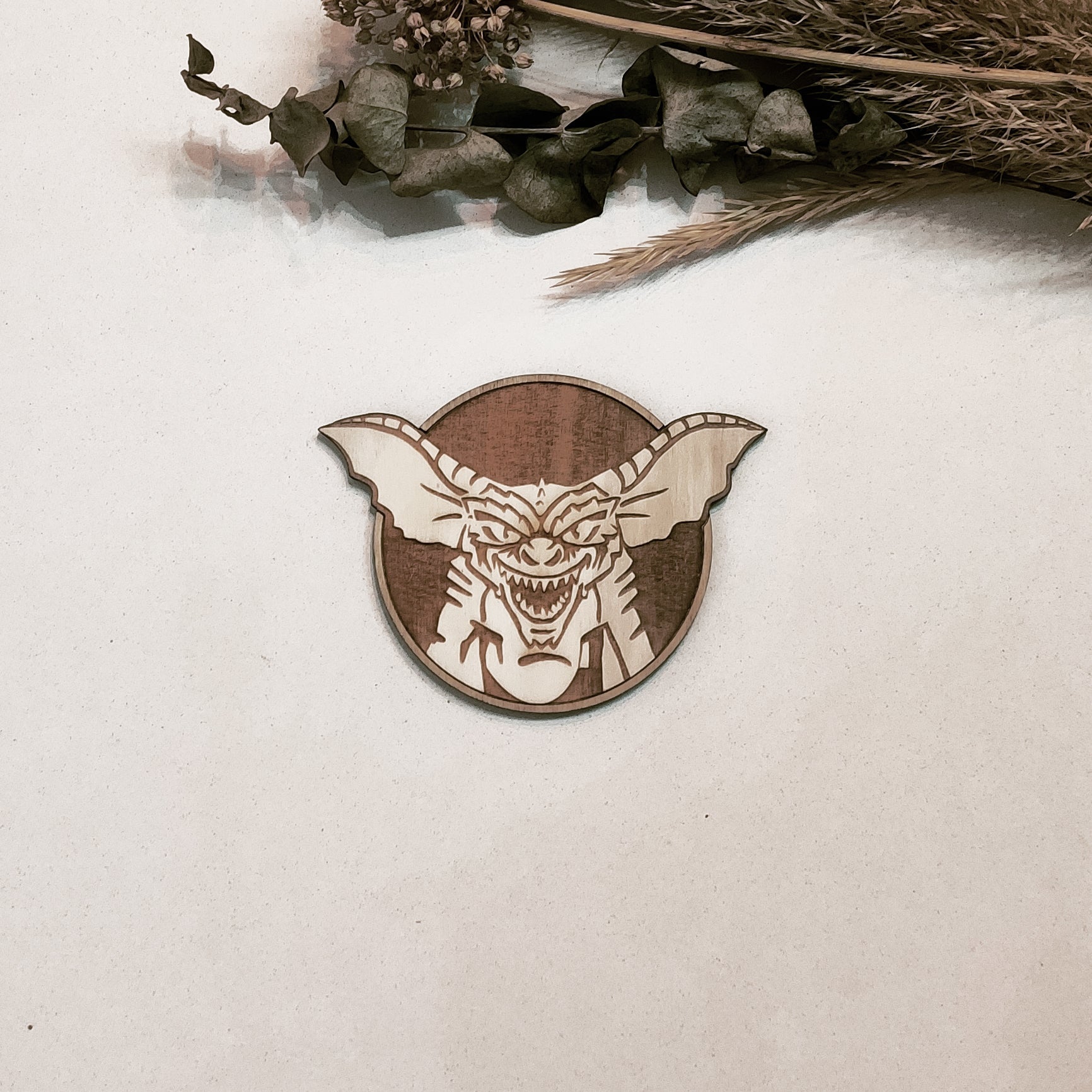 Set of 4 Gremlins Wooden Coasters