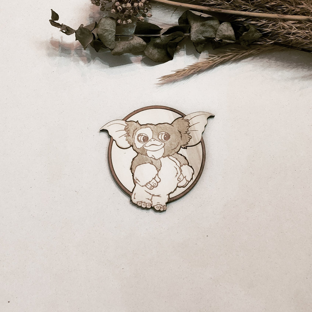 Set of 4 Gremlins Wooden Coasters