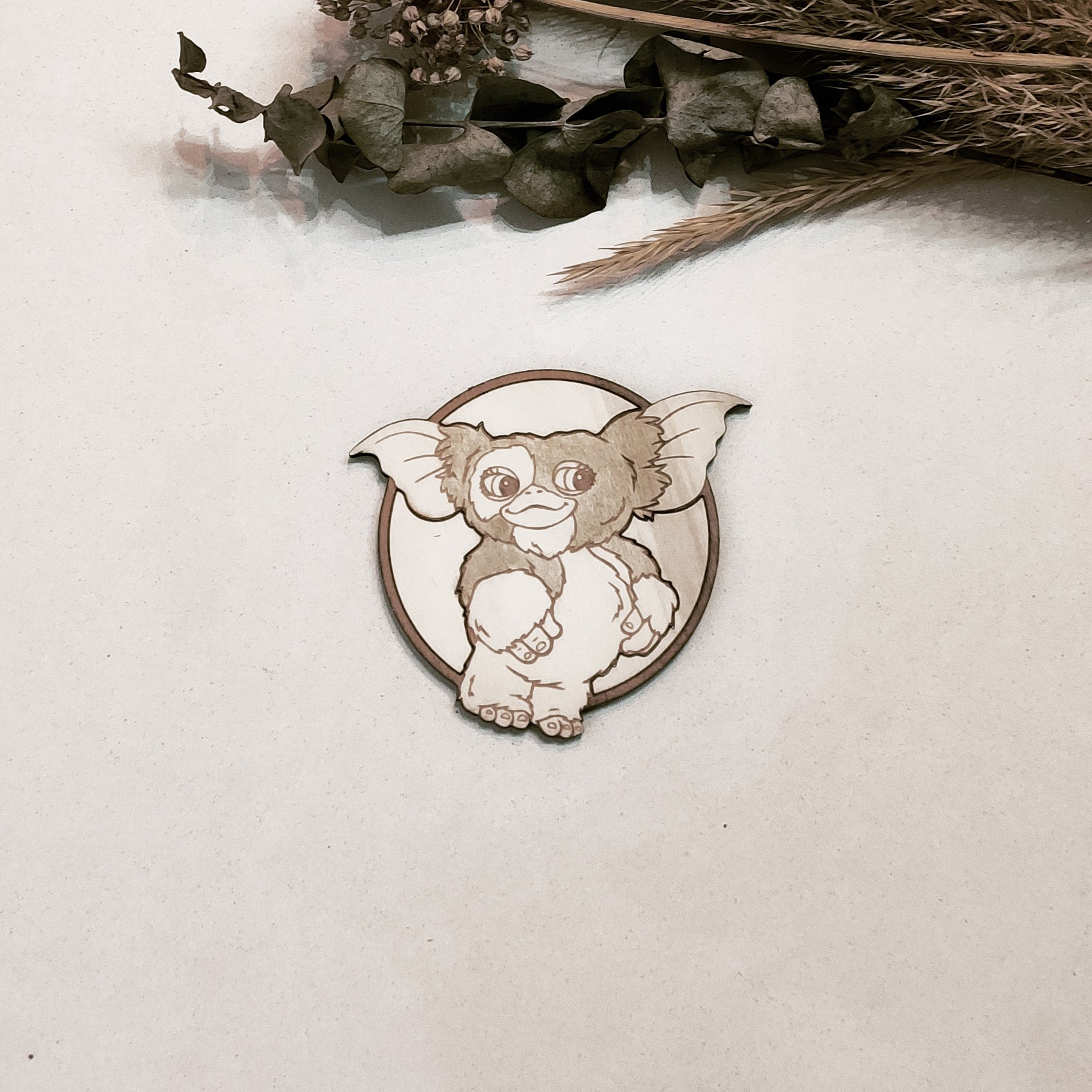 Set of 4 Gremlins Wooden Coasters