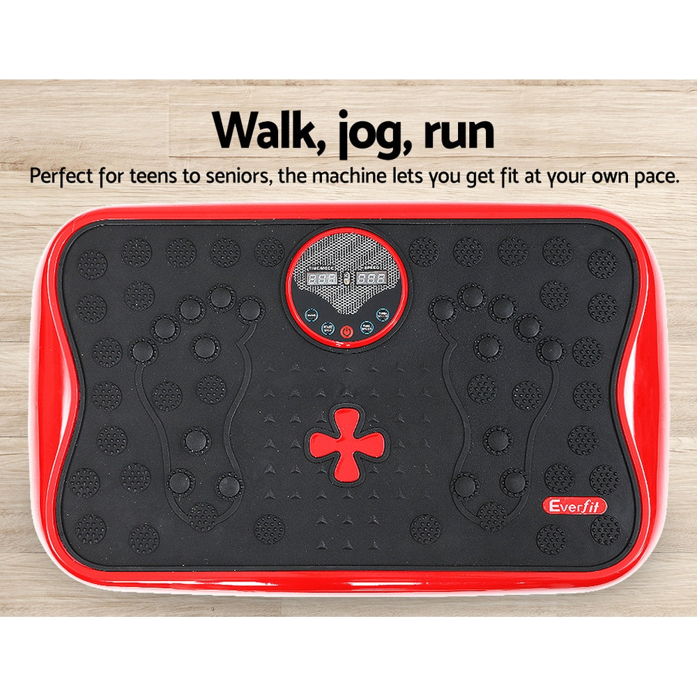NNEDSZ Vibration Machine Machines Platform Plate Vibrator Exercise Fit Gym Home-3