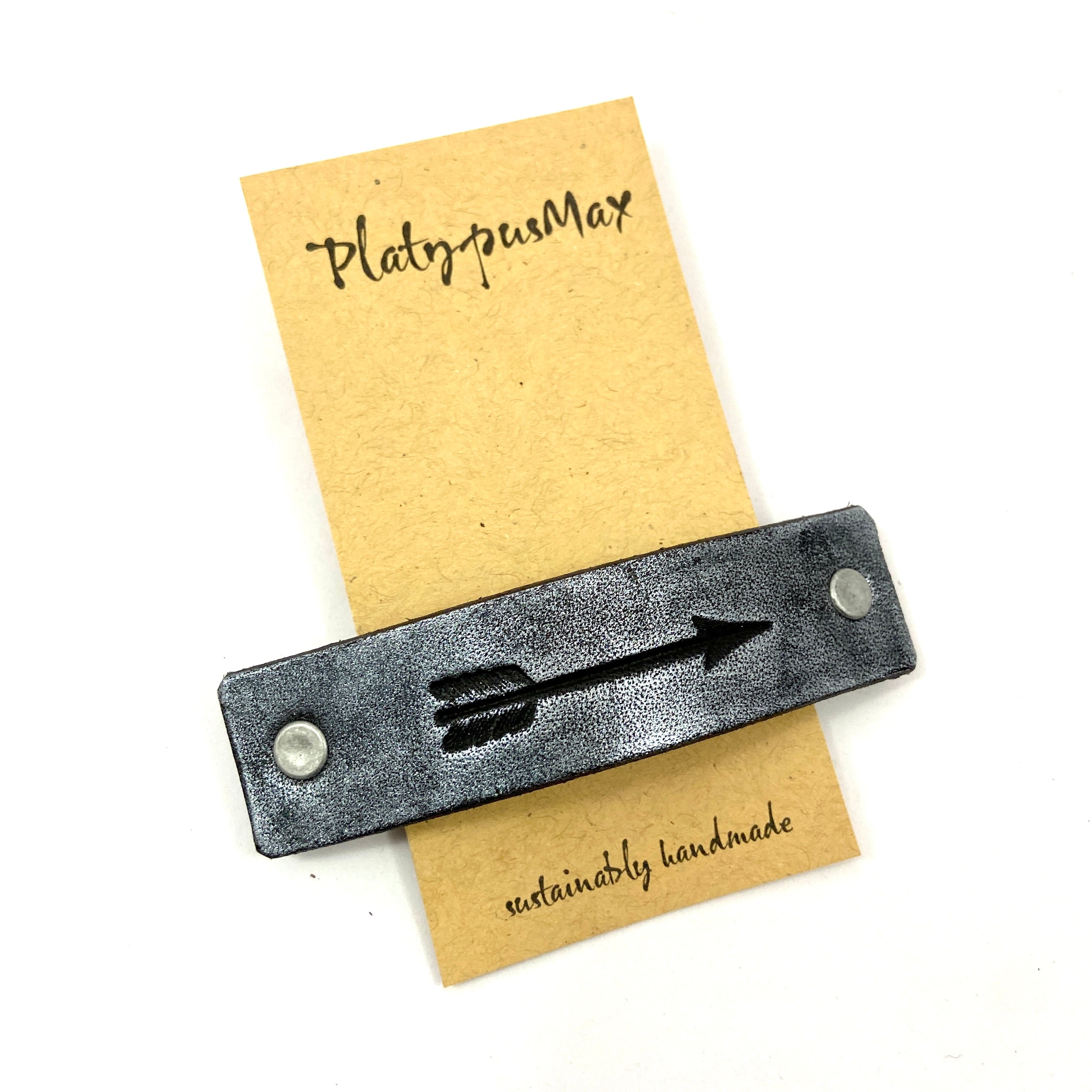 Silver Arrow Rustic Style Hair Clip / other colors-0