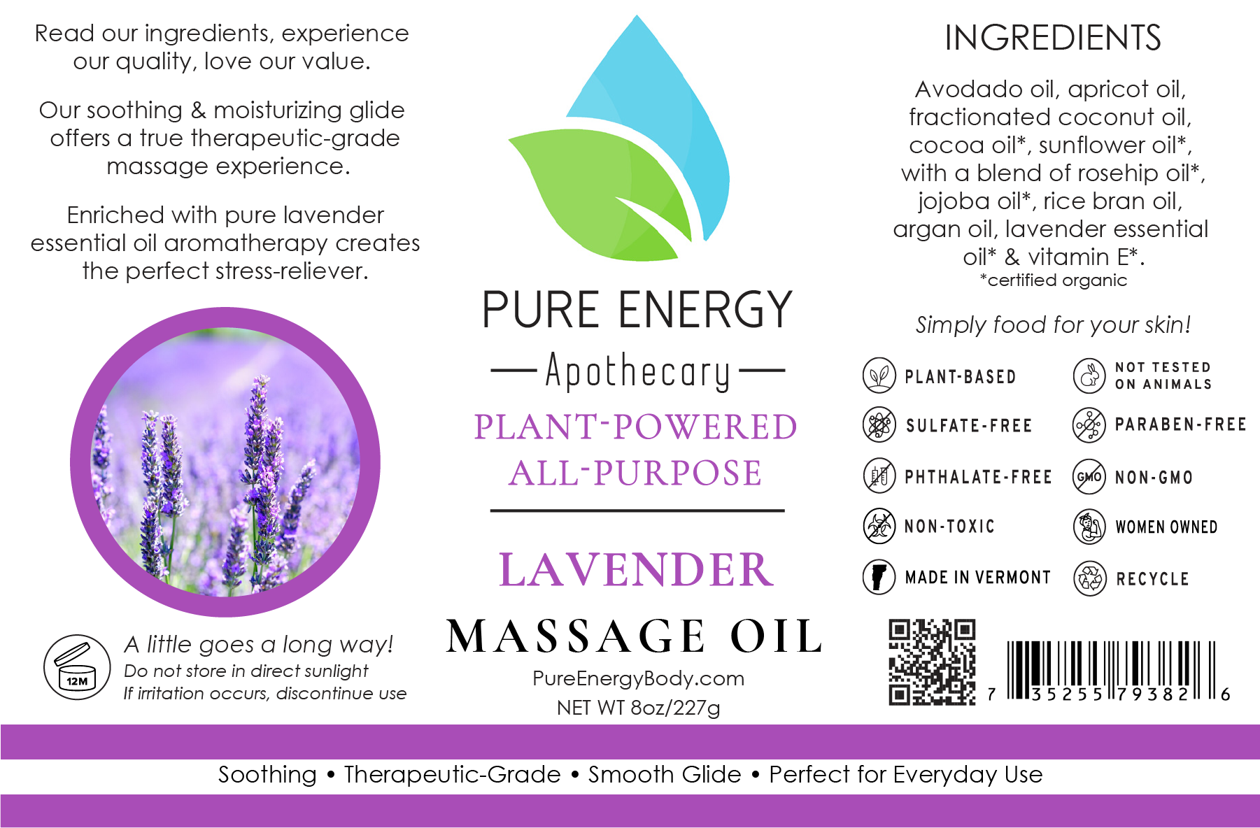 Massage Lavender Oil