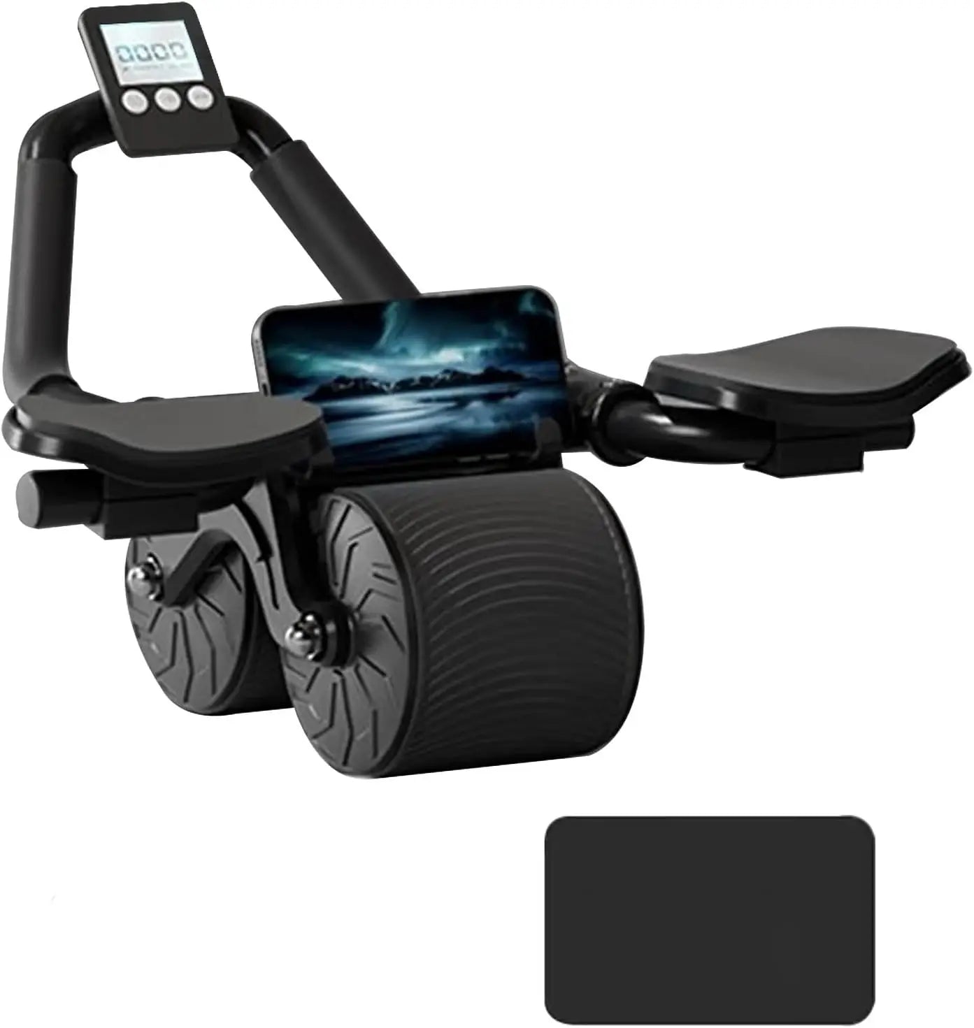 NNEOBA Rebound Ab Wheel & Elbow Support-1