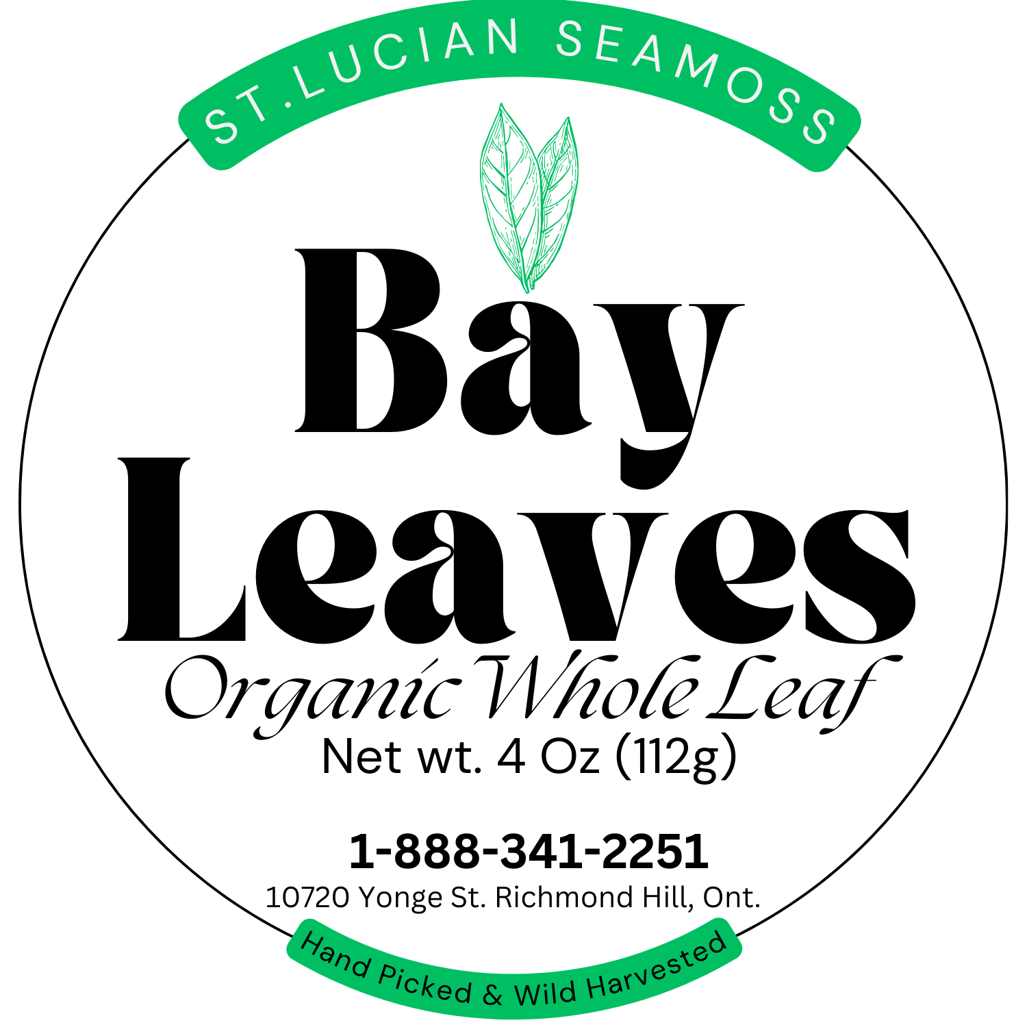 Sweet Bay Leaves from Saint Lucia — Whole 56g-5