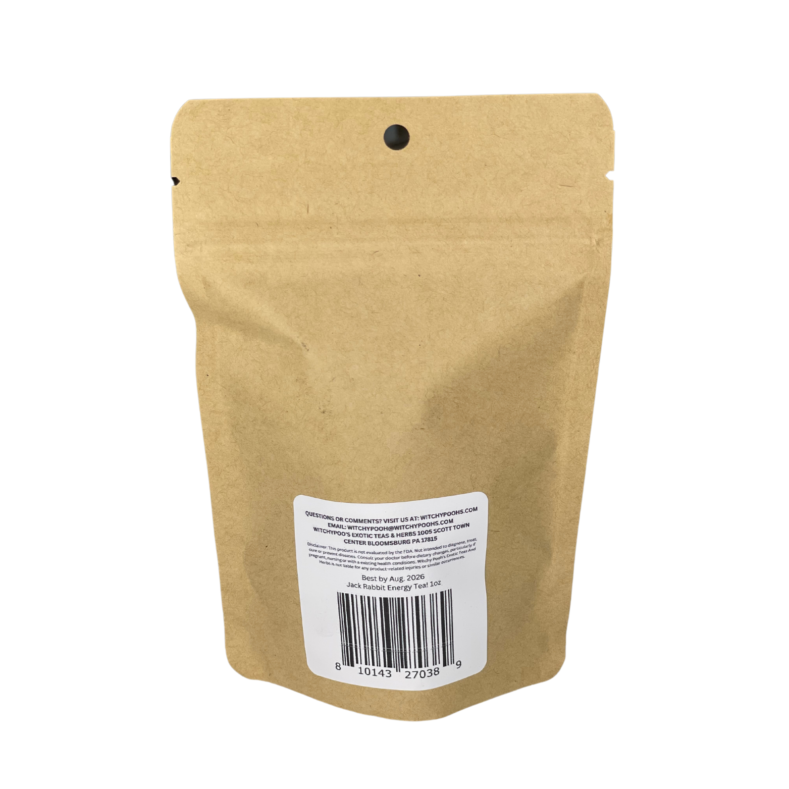 Jack Rabbit Energy Tea