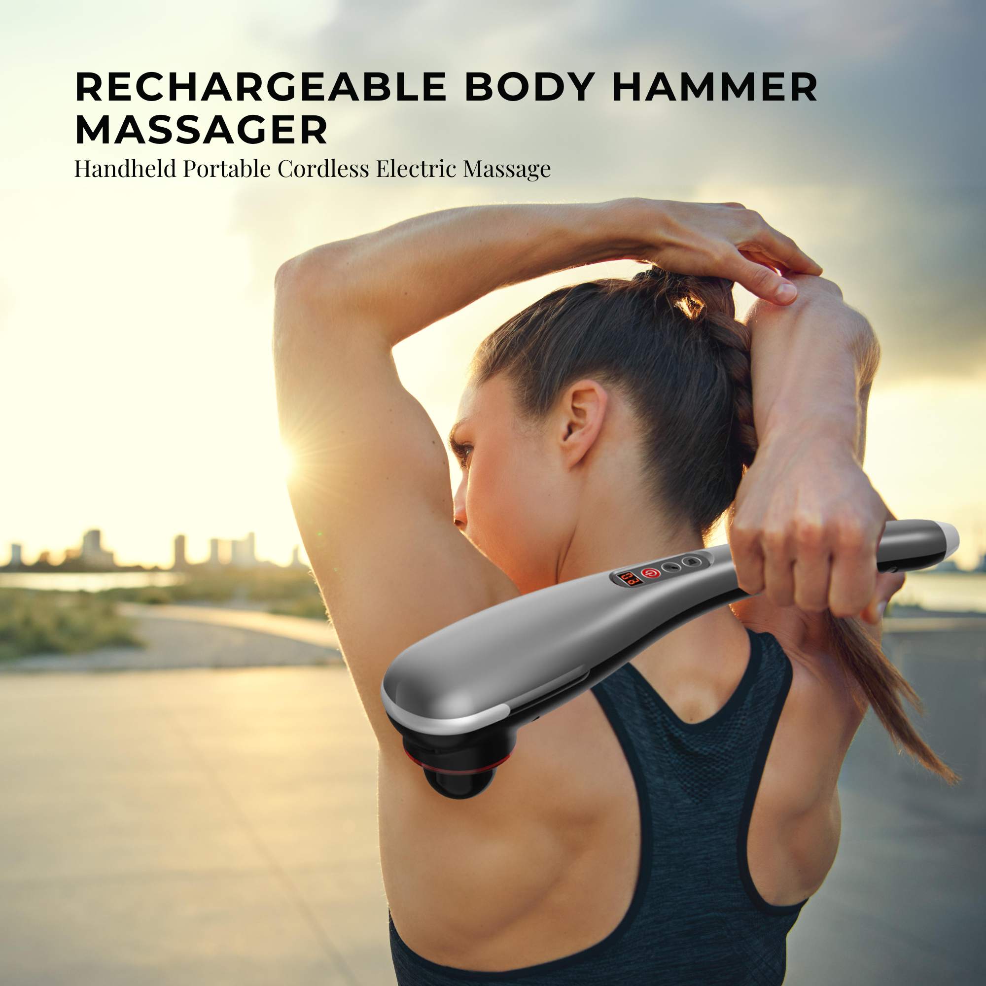 Rechargeable Body Hammer Massager