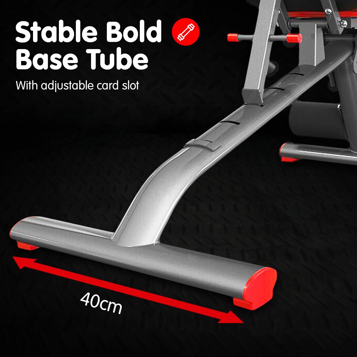 NNEDSZ Home Gym Bench Adjustable Flat Incline Decline FID 250KG Load-3