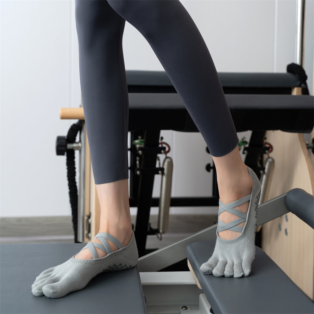 Non-Slip Toe-Grip Yoga & Pilates Socks