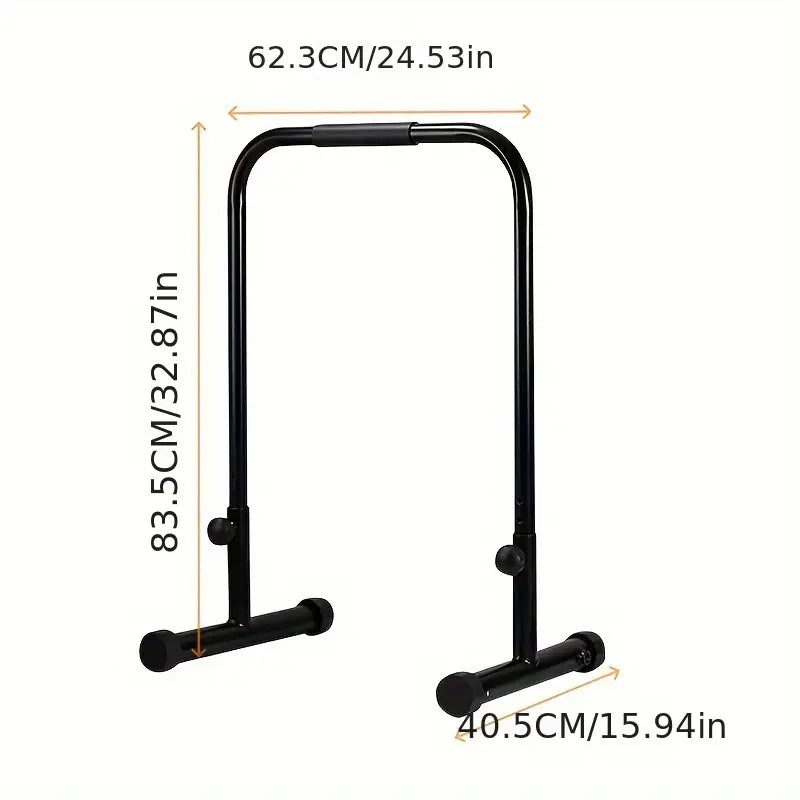 Heavy Duty Adjustable Dip & Pull-Up Bars