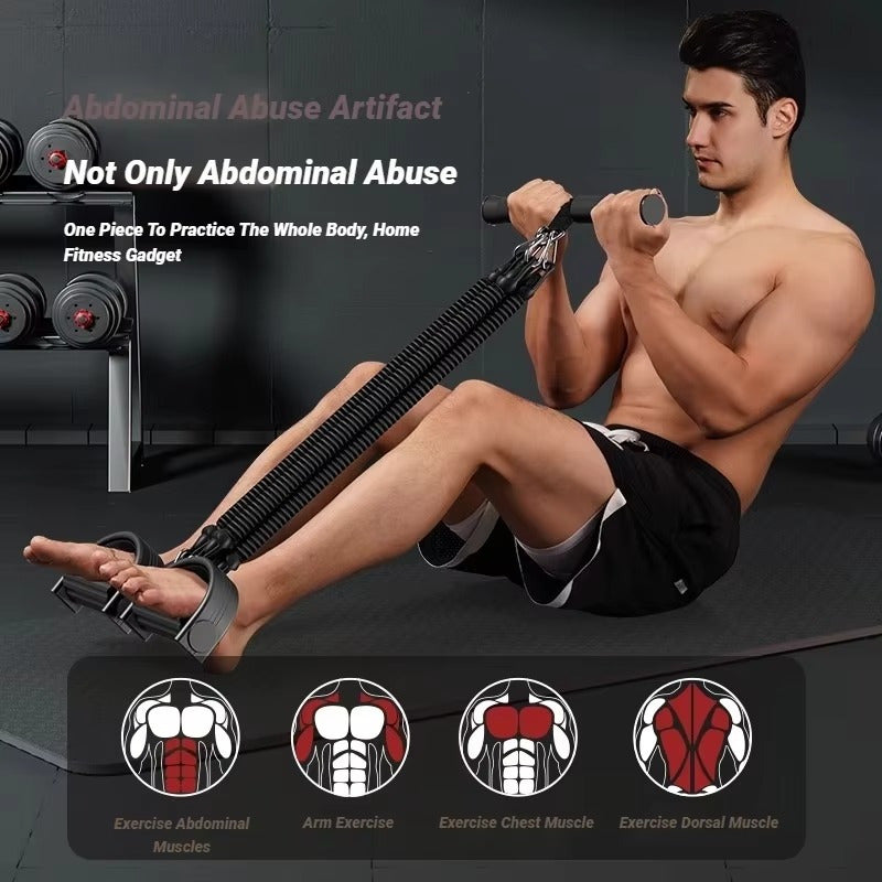 NNETM Stackable Tension Bands Abdominal Exercise Tool-1