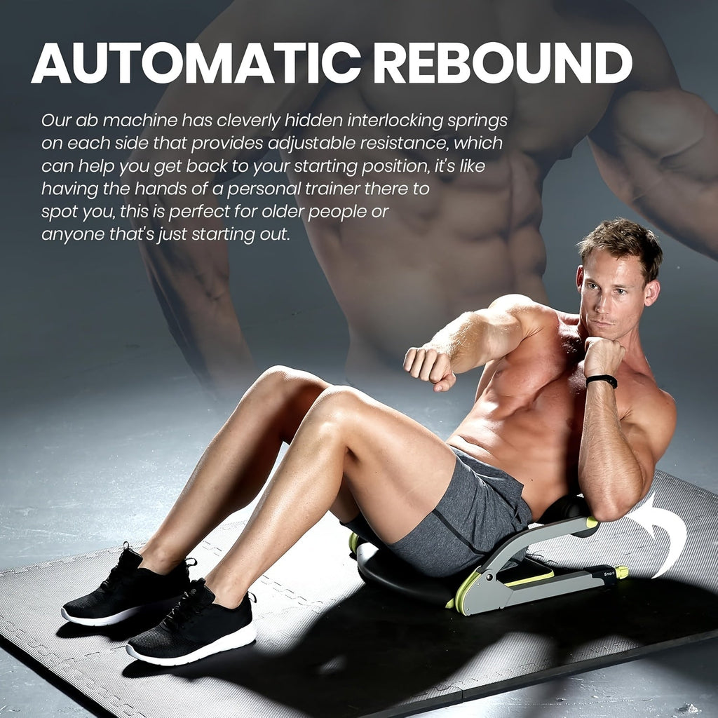 Sit Up Core Trainer Stainless Steel-3