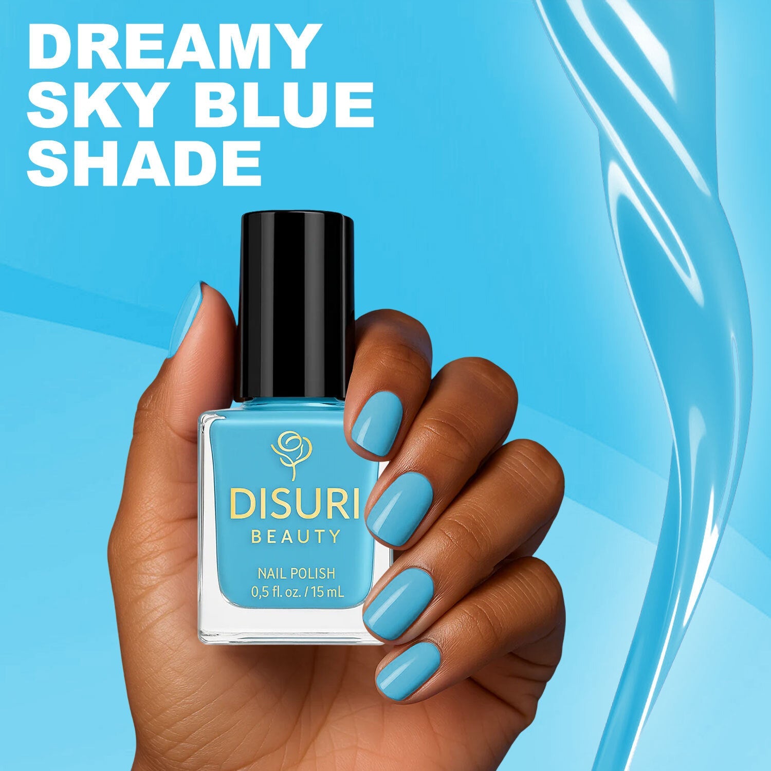 Vegan Sky Blue Nail Polish