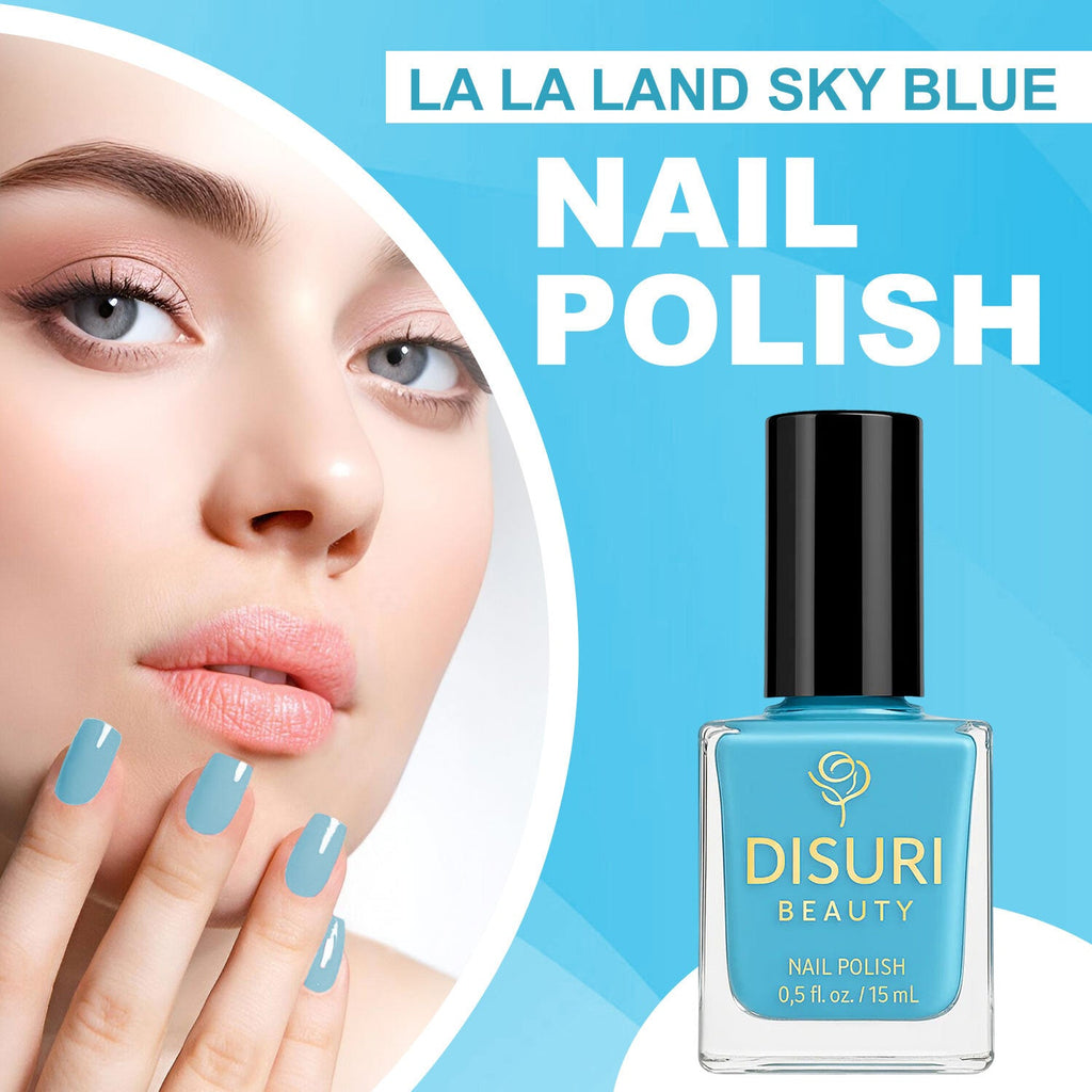 Vegan Sky Blue Nail Polish