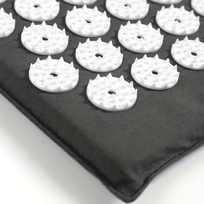 NNETM 3PCS Yoga Acupressure Massage Mat Set(Dark Gray)-4