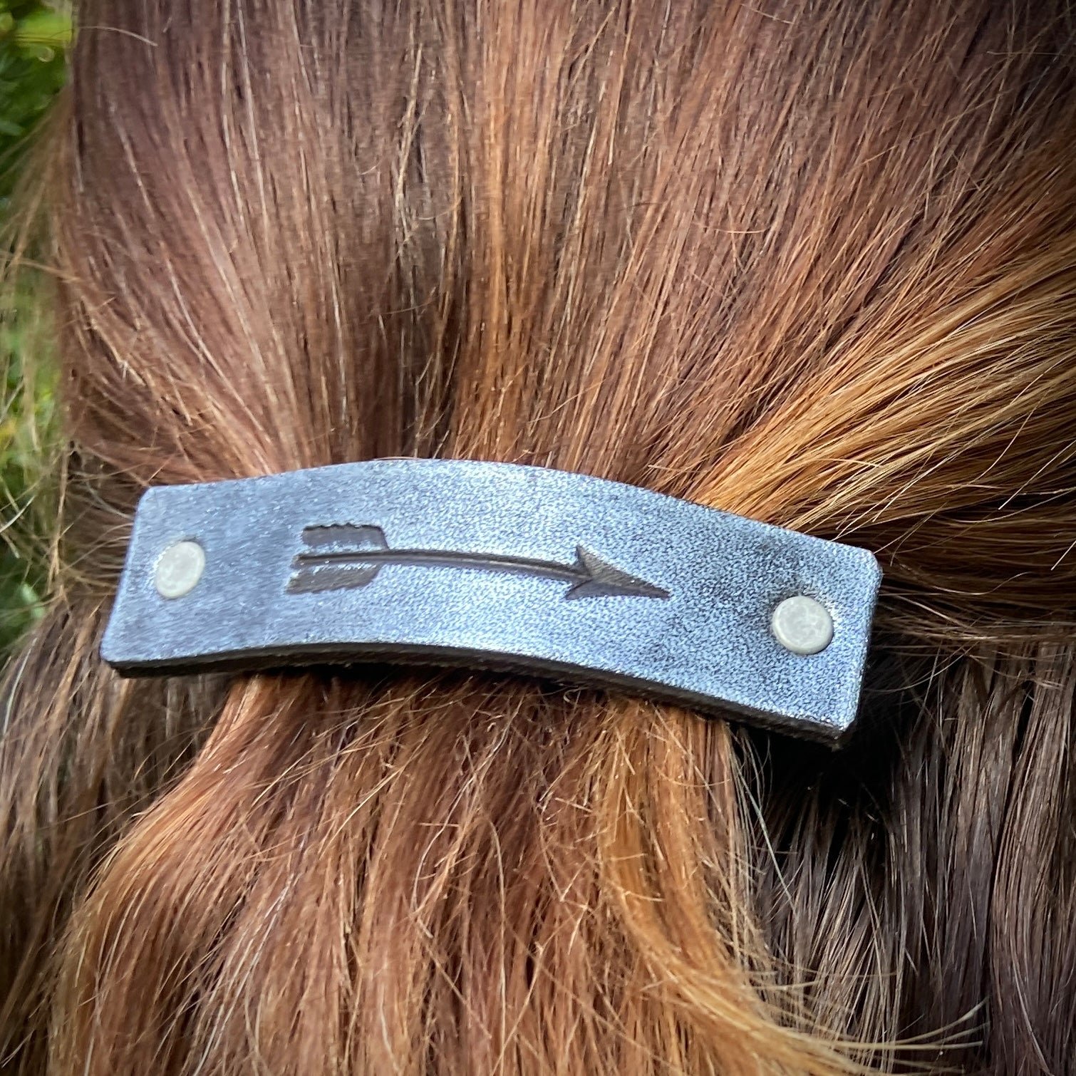 Silver Arrow Rustic Style Hair Clip / other colors-1