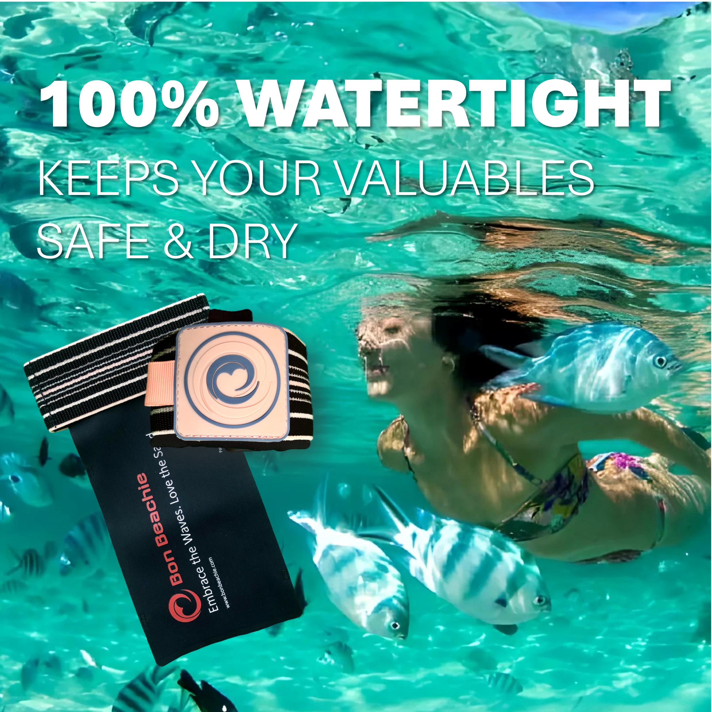 Watertight Wristband Phone Pouch