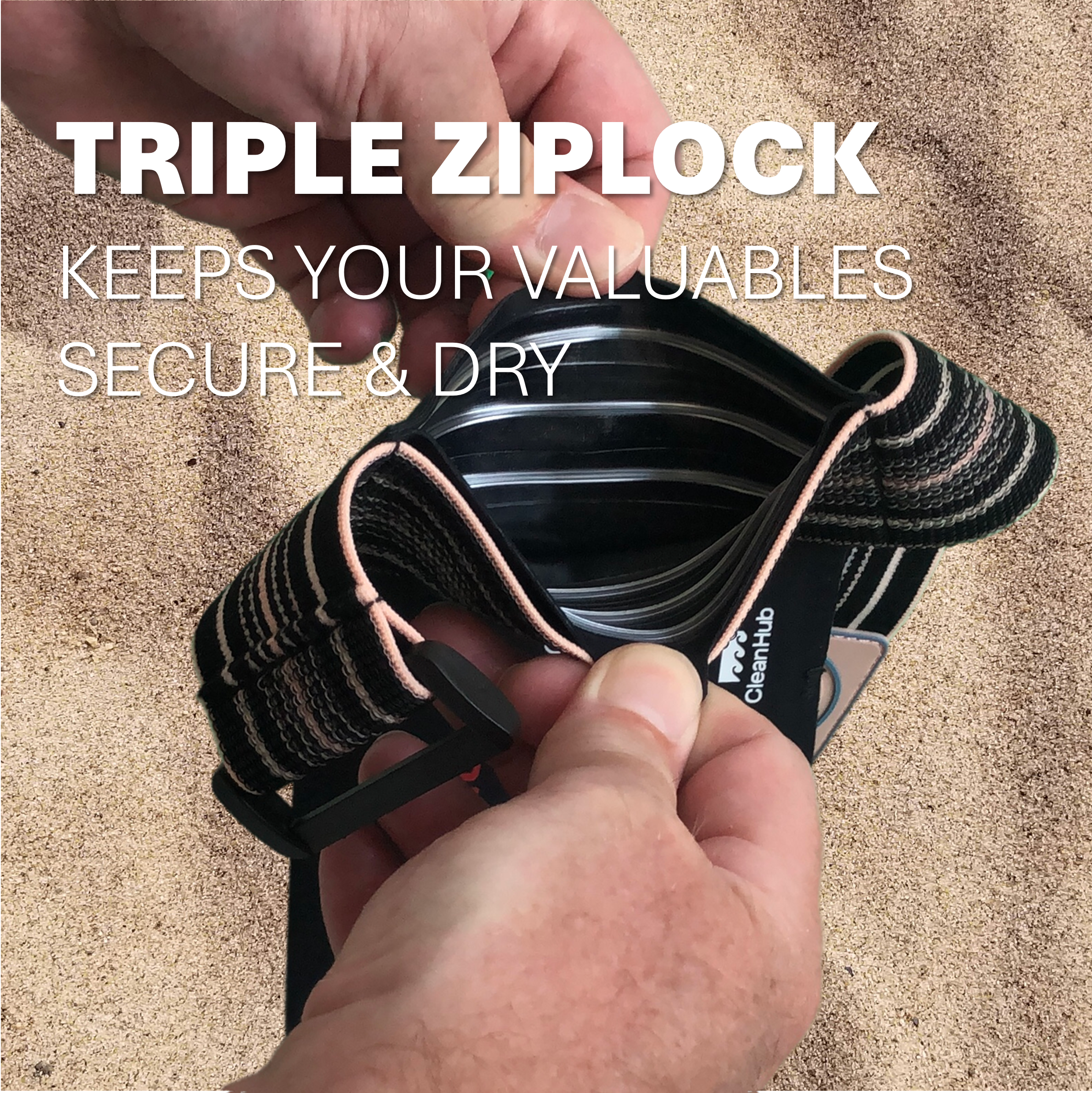 Watertight Wristband Phone Pouch