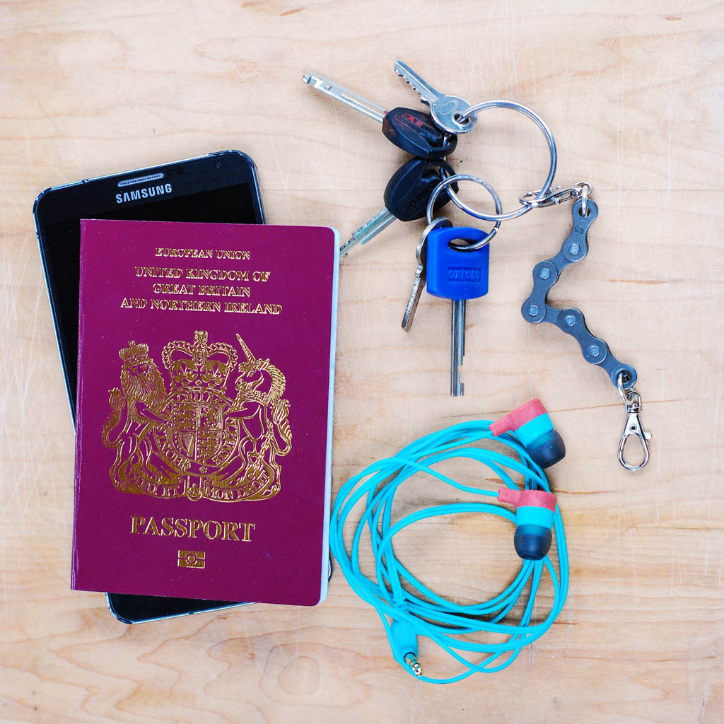 Recycled Bike Chain Keyring