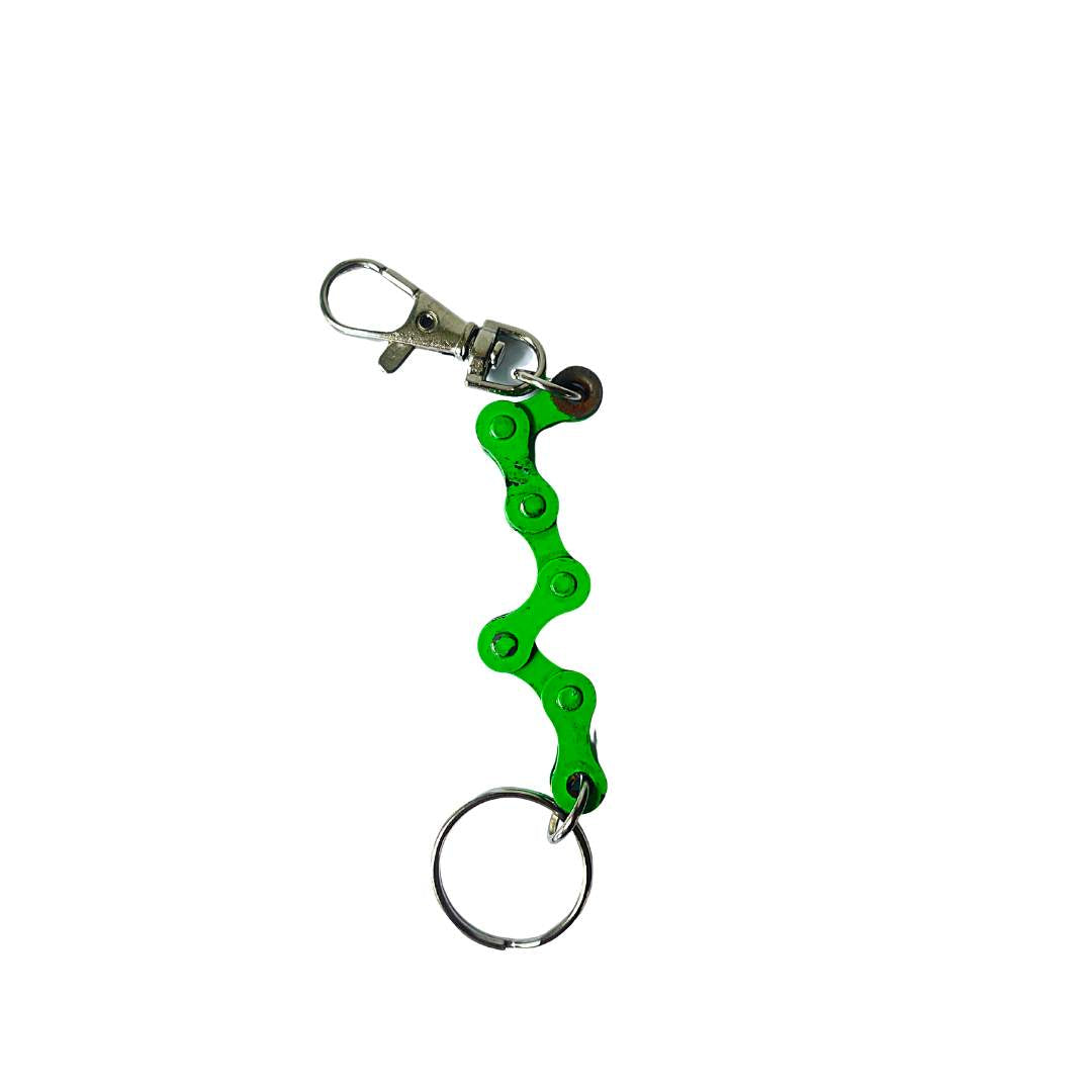 Recycled Bike Chain Keyring