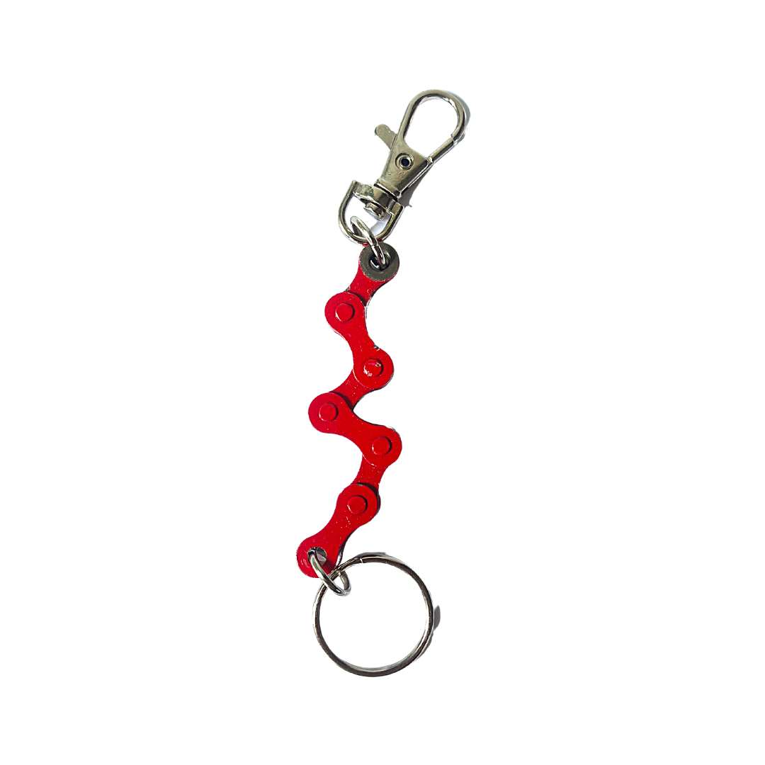 Recycled Bike Chain Keyring