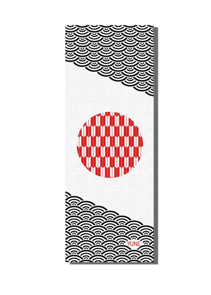 Yoga Mat | 6mm Thick | White Black | Non-Slip | Eco Friendly | Yune Yoga | Toru-0